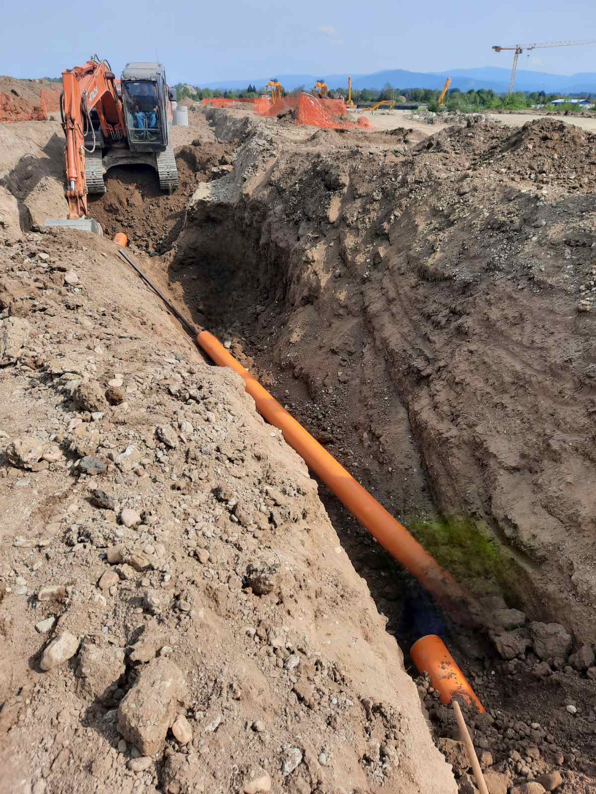 Kanalizaciona mreža, Moravski koridor Adrani